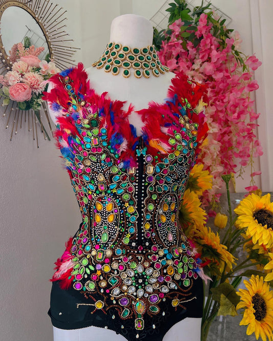 CUSTOM MADE CARNIVAL POP CELEB BODYSUIT