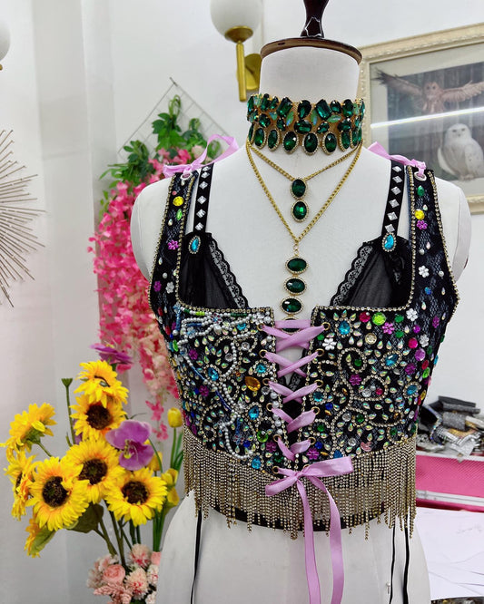 CUSTOM MADE MAJESTIC CORSET WITH INNER LACE