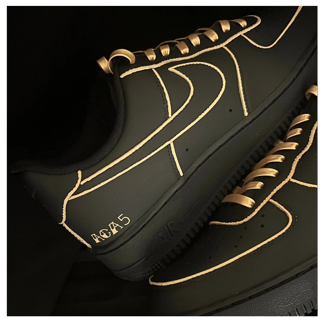 NOIR LUXE : GOLD EDITION NIKE