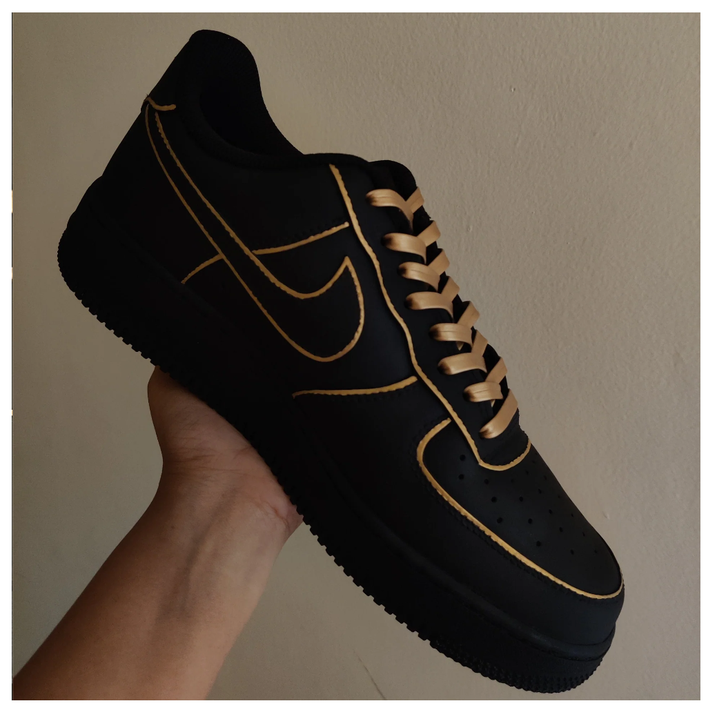 NOIR LUXE : GOLD EDITION NIKE