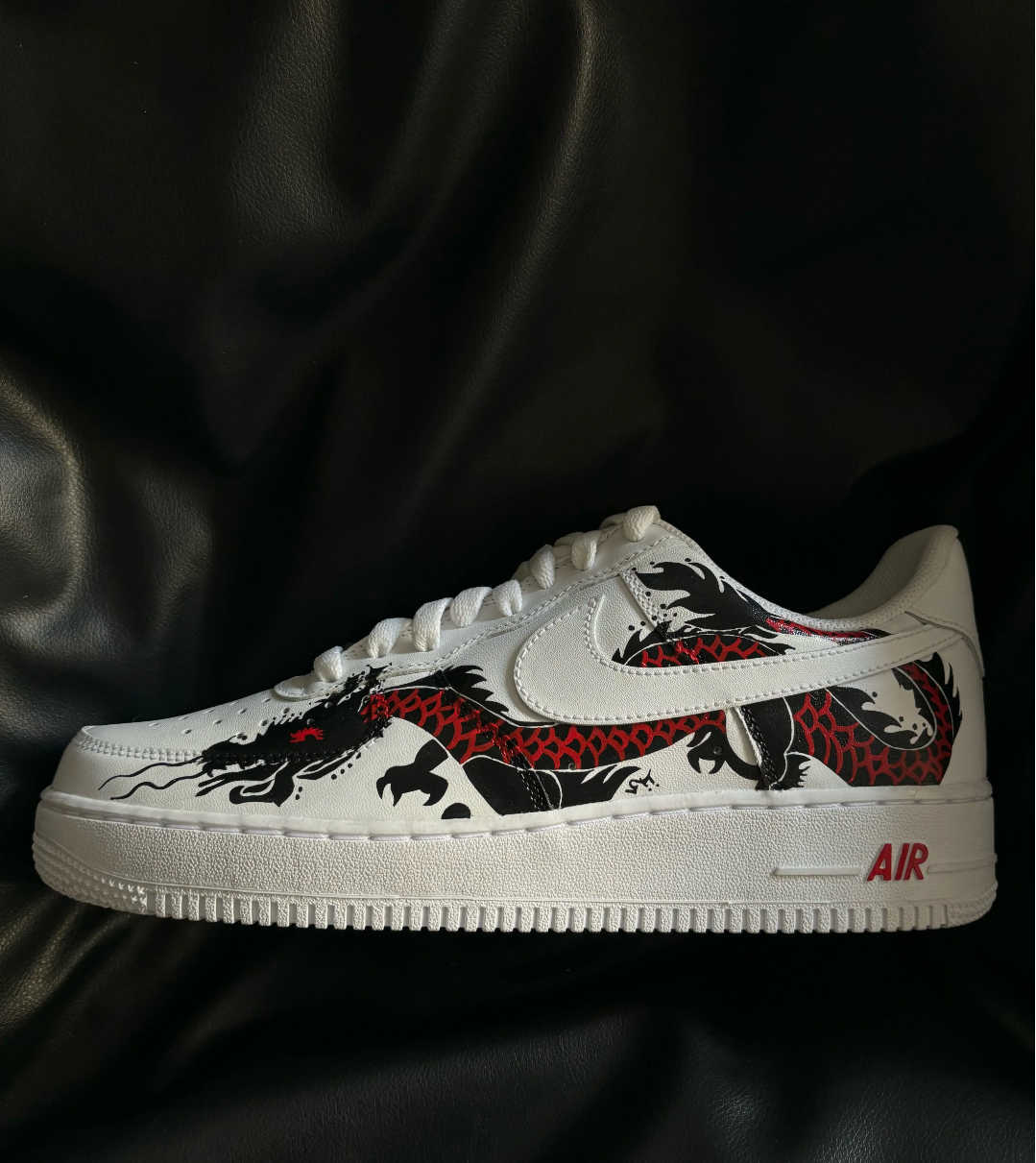 NIKE AIRFORCE 1 x MISMATCHED DRAGON