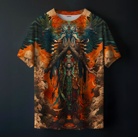 DIVINE MIGHT PREMIUM PRINTED TEE
