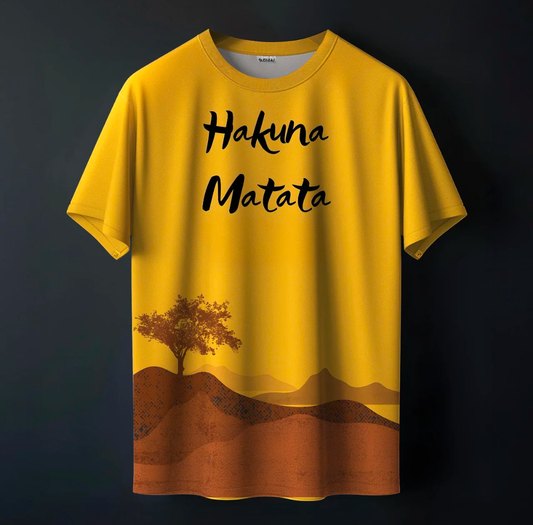 HAKUNA MATATA PRINTED TEE