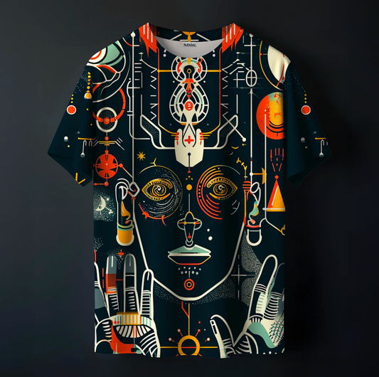FUTURISTIC ORACLE PRINTED TEE
