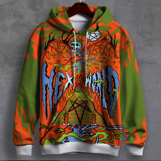 HEXBOUND PRINTED HOODIE
