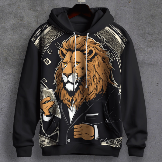 SAVAGE TYCOON PRINTED HOODIE