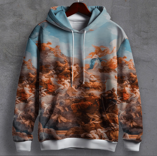 BAROQUE VISIONS PRINTED HOODIE