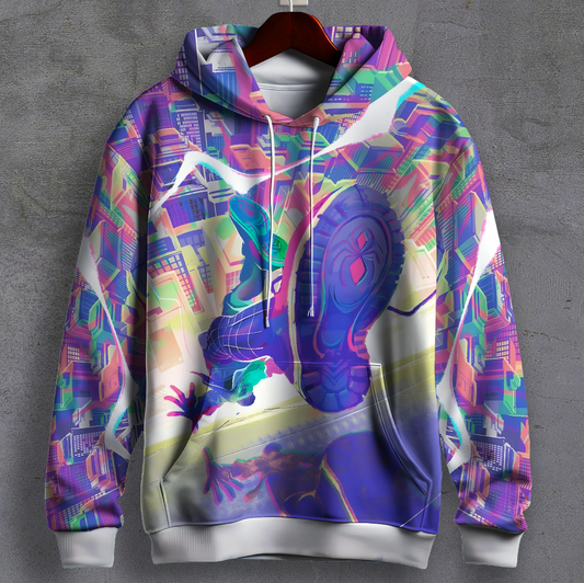 GRAFFITI GLIDE PRINTED HOODIE