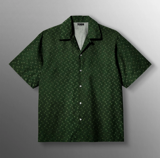 FOREST FADE KNITTED  SHIRT